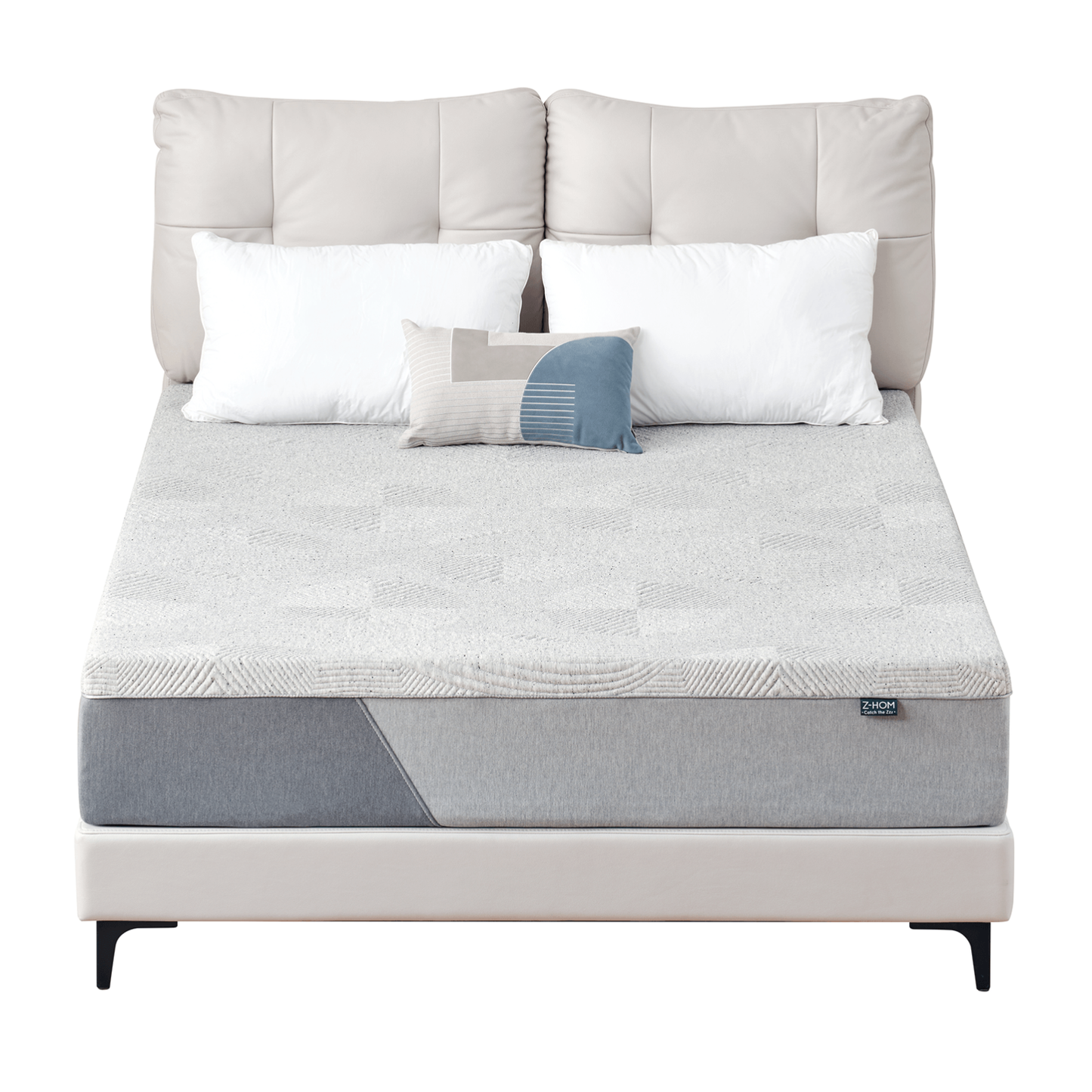 Z-hom Mattress, 11 Inch Luxury Hybrid Mattress,008