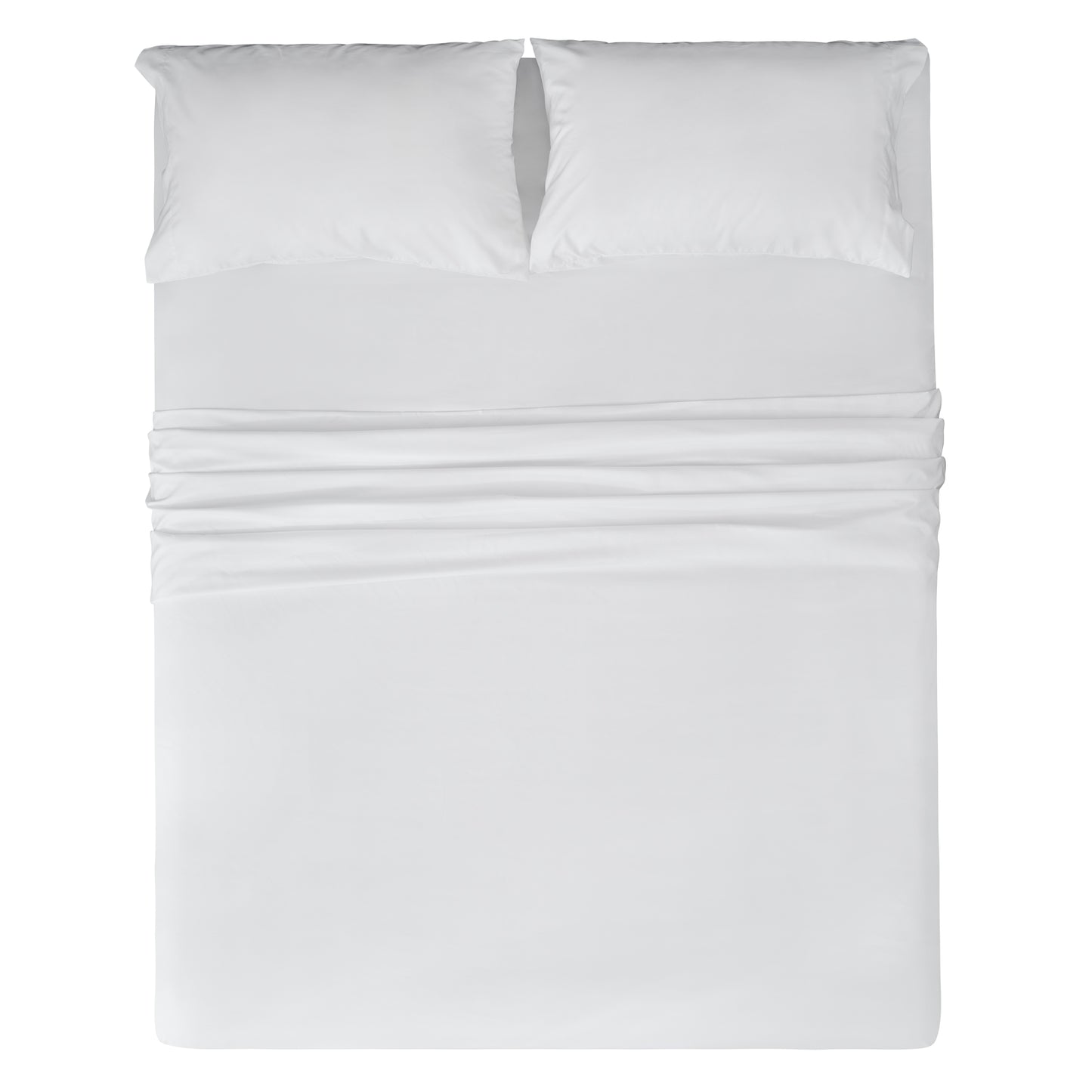 Z-hom 4 Piece cooling sheets 14” Deep Pocket Sheet White